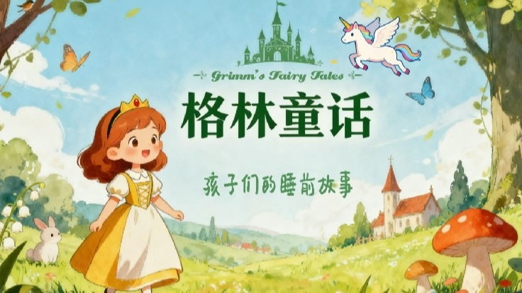 儿童故事《格林童话故事动画版》mp4免费网盘打包 200集